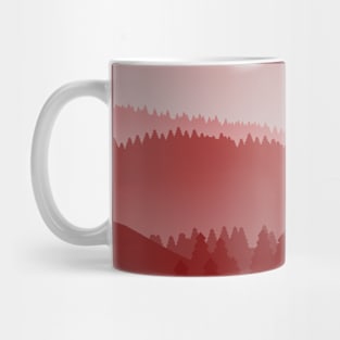 Mountains landscape with reflection Mug